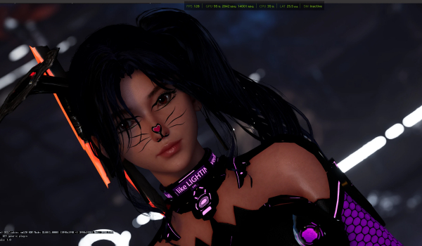 《劍星》可愛貓咪妝容MOD