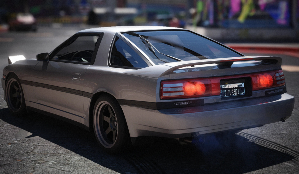 《賽博朋克2077》豐田 Supra MK3 MOD