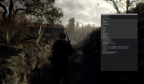 《生化危機4：重制版》視野控制MOD