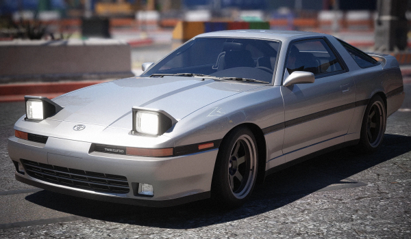 《賽博朋克2077》豐田 Supra MK3 MOD