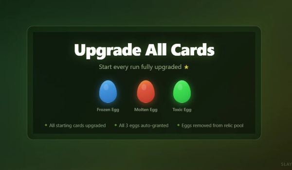 《殺戮尖塔2》升級所有卡牌MOD