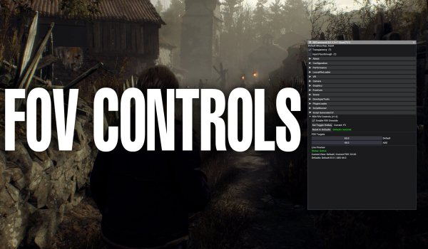 《生化危機4：重制版》視野控制MOD