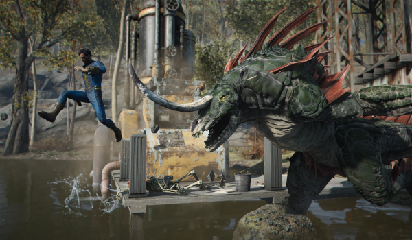 《辐射4》碱湖怪物世界BOSS MOD