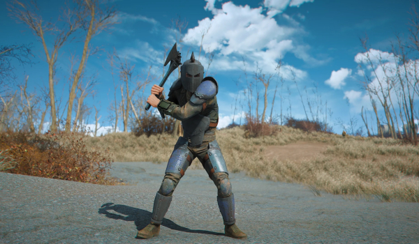 《辐射4》锻钢金属护甲废土骑士MOD