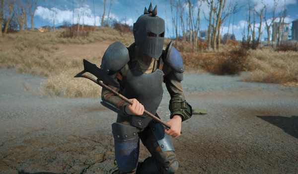 《辐射4》锻钢金属护甲废土骑士MOD