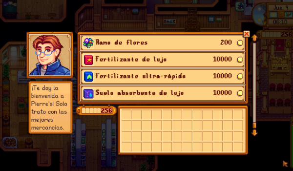 《星露谷物語》購買豪華肥料MOD