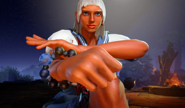 《街頭霸王6》艾蓮娜女學(xué)生MOD