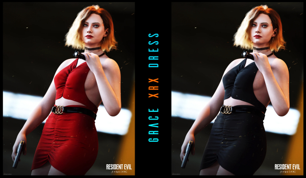 《生化危机 安魂曲》格蕾丝XRX连衣裙MOD