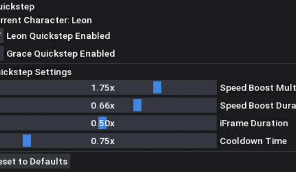 《生化危機 安魂曲》迅捷步伐MOD