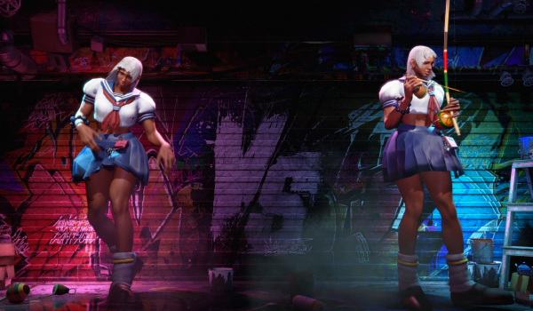 《街頭霸王6》艾蓮娜女學(xué)生MOD