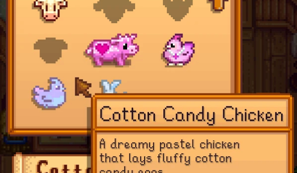 《星露谷物語》棉花糖小雞MOD
