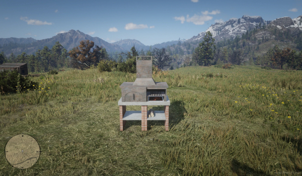 《荒野大镖客2》烤箱烤架MOD