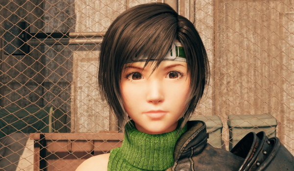 《最终幻想7：重制版》尤菲使用重生版头部MOD