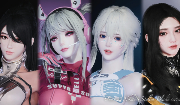 《賽博朋克2077》劍星自定義頭部伊芙超級合集包MOD