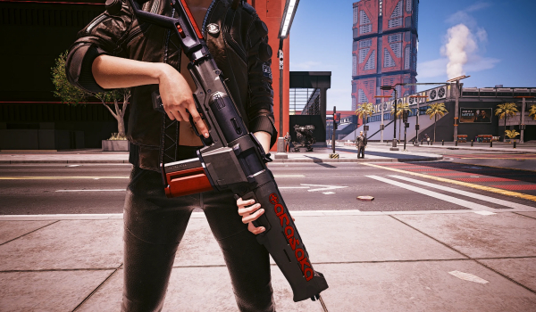 《賽博朋克2077》荒坂武器增強(qiáng)MOD