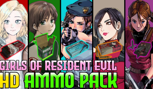 《生化危机 安魂曲》生化危机女孩高清弹药包MOD