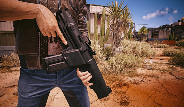 《賽博朋克2077》荒坂武器增強(qiáng)MOD