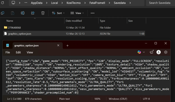《零红蝶：重制版》解锁帧率MOD