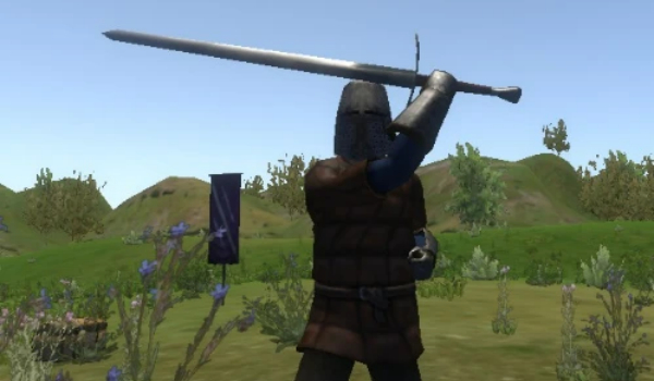 《骑马与砍杀》斯帕顿双手武器动画MOD