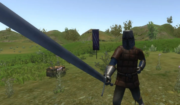 《骑马与砍杀》斯帕顿双手武器动画MOD