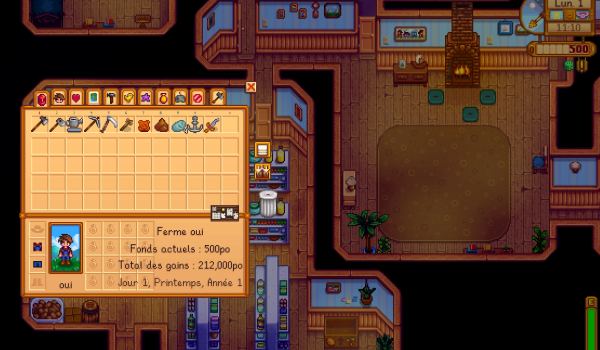 《星露谷物语》更大背包60格MOD