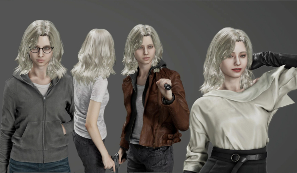 《生化危机 安魂曲》贝卡头发移植至格蕾丝MOD