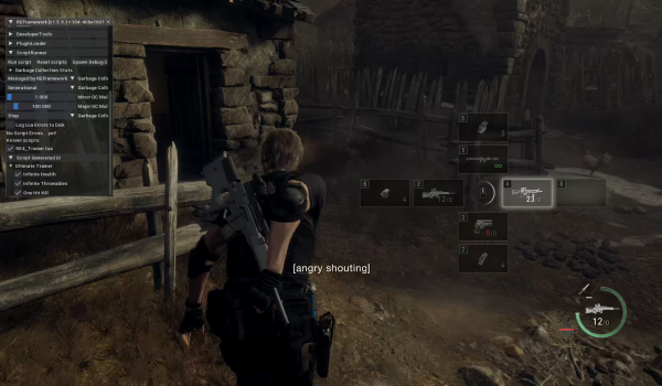 《生化危機(jī)4：重制版》終極修改器無限生命無限投擲物一擊必殺MOD