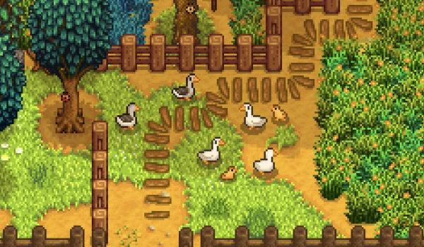 《星露谷物语》艾姆的农场灰雁与鹅MOD