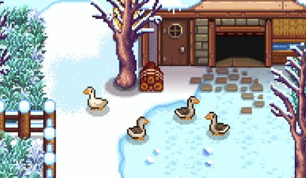 《星露谷物语》艾姆的农场灰雁与鹅MOD