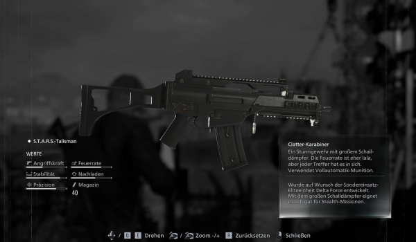 《生化危机 安魂曲》黑克勒科赫G36C MOD