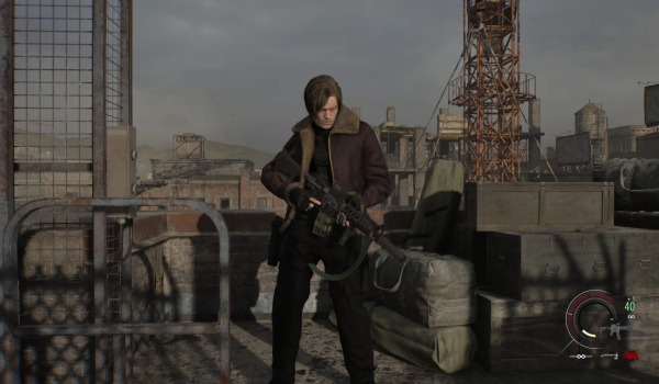 《生化危机 安魂曲》RE4夹克高领衫MOD