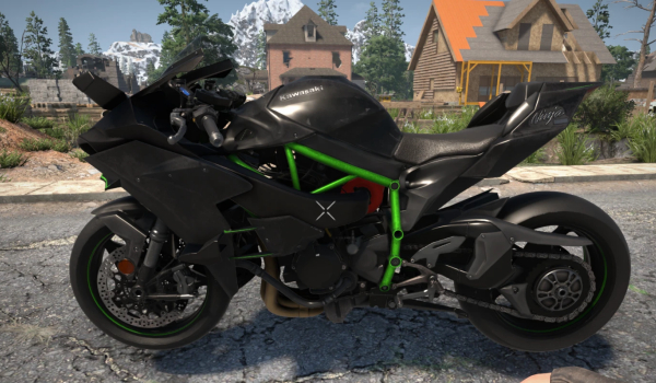 《七日杀》川崎忍者H2R MOD