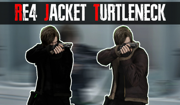 《生化危机 安魂曲》RE4夹克高领衫MOD