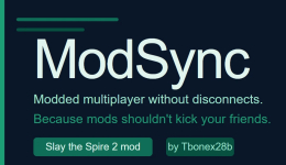 《杀戮尖塔2》ModSync