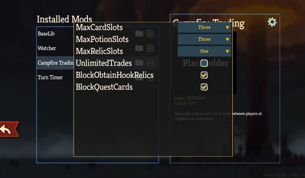 《杀戮尖塔2》篝火交易MOD