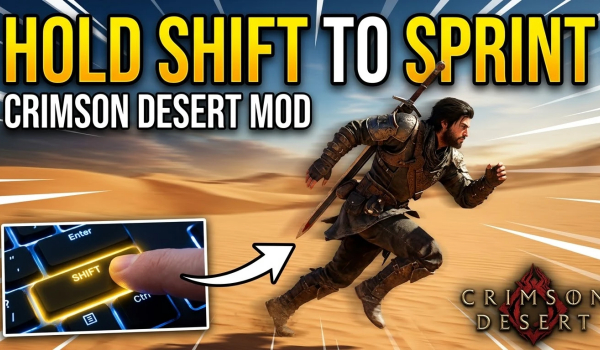 《紅色沙漠》SHIFT鍵沖刺MOD