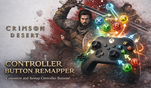 《紅色沙漠》控制器按鍵重映射器MOD