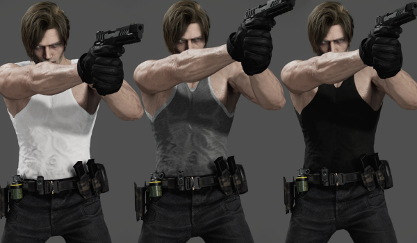 《生化危機 安魂曲》背心啟示錄里昂MOD