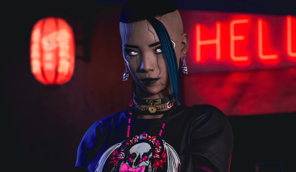 《赛博朋克2077》复古朋克服MOD