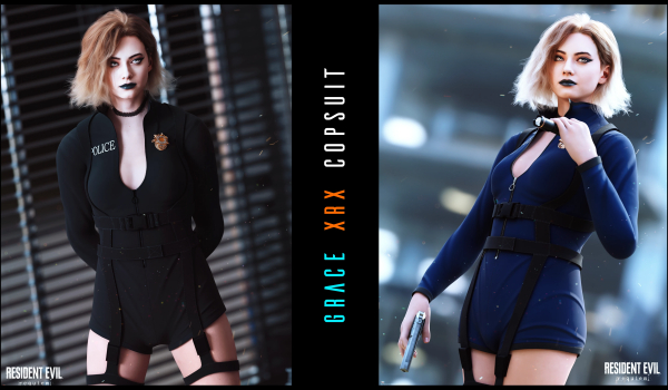 《生化危机 安魂曲》格蕾丝XRX警服MOD