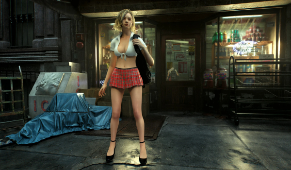 《生化危机 安魂曲》格蕾丝女学生装MOD