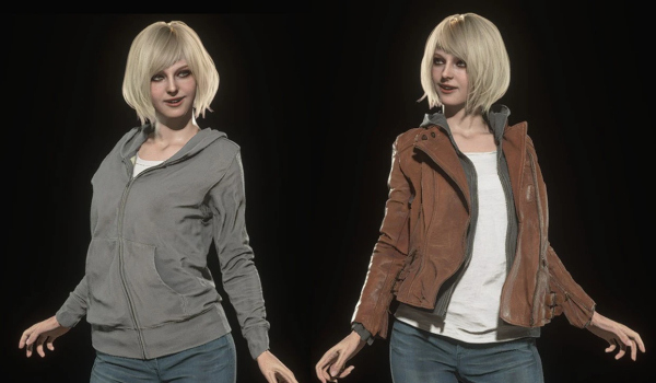 《生化危機4：重制版》阿什莉年輕格服裝MOD