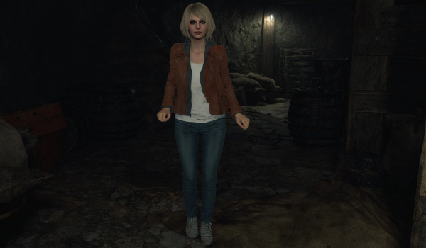 《生化危機4：重制版》阿什莉年輕格服裝MOD