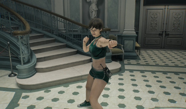 《生化危机 安魂曲》篮球版瑞贝卡替换格蕾丝MOD