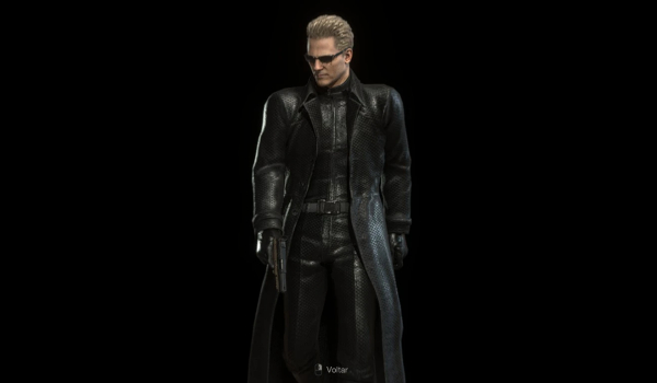 《生化危机4：重制版》阿尔伯特威斯克黑色午夜风衣MOD