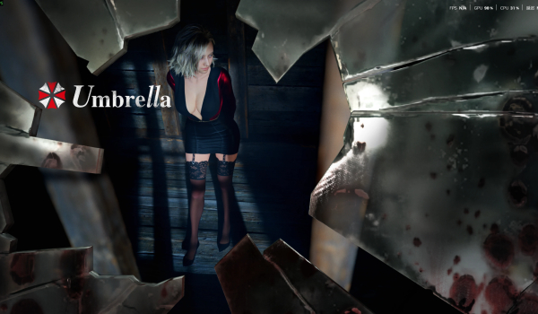 《生化危机 安魂曲》深V新款连衣裙MOD