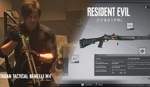《生化危机 安魂曲》塔兰战术创新TTI贝内利M4 MOD