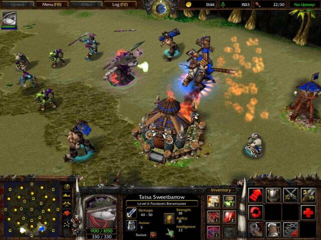 魔兽争霸3军团战争截图