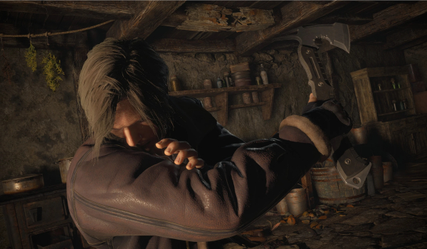 《生化危机4：重制版》里昂生化危机9手斧移植MOD