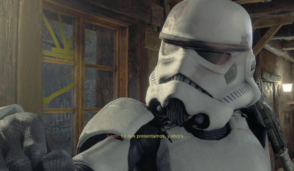 《生化危机4：重制版》冲锋队服装替换无夹克里昂MOD